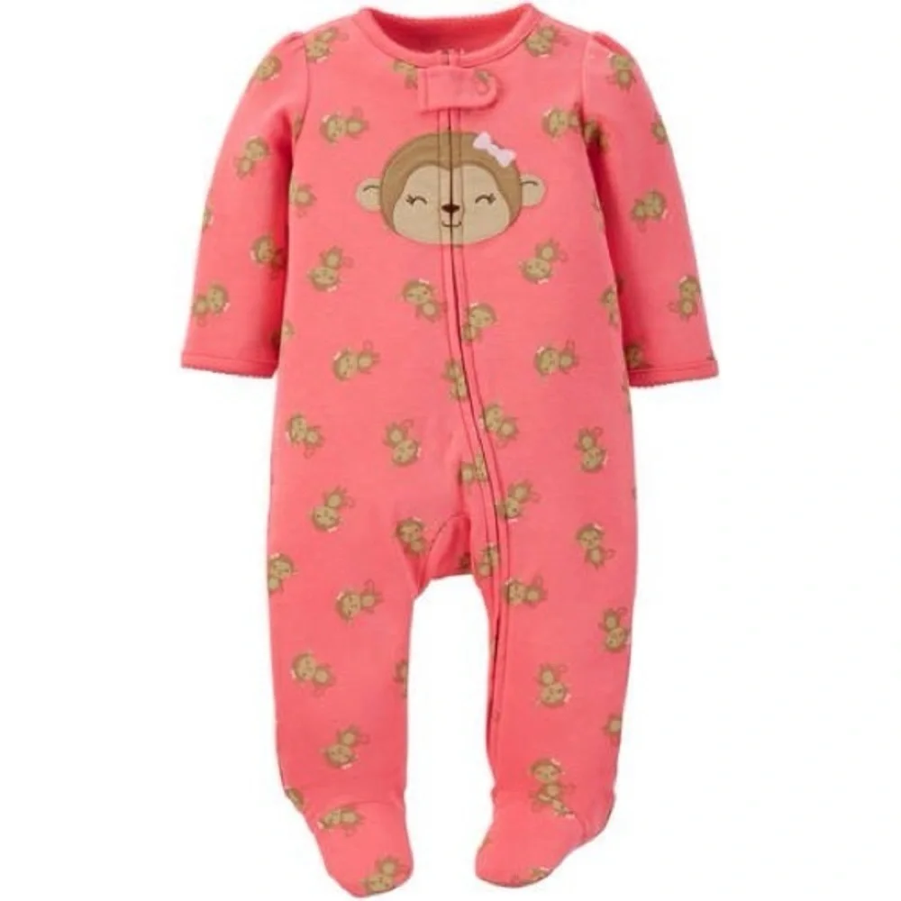 Footed Monkey Onesie